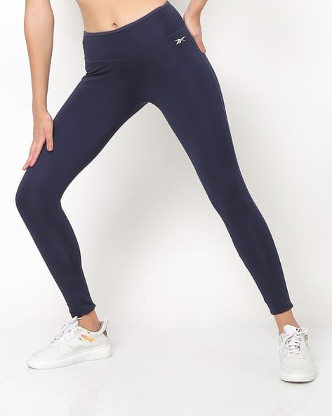 Buy Navy Blue Leggings for Women by 