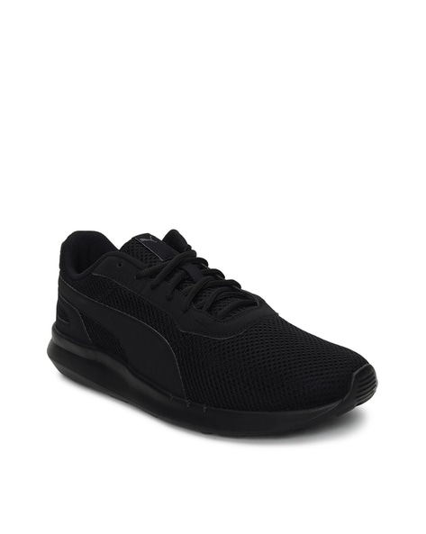 All black puma sale suede mens