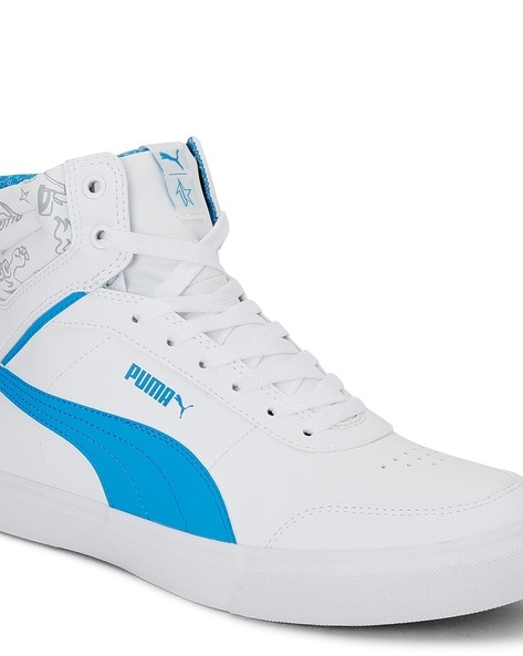 Puma high tops clearance blue