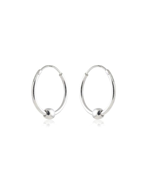 Silver Hoops | Classic, Illusion & Crystal | Astrid & Miyu Earrings