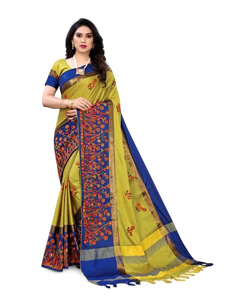 flipkart cotton sarees below 1000 | PCS052 | Glorious welcome offer - AB &  Abi Fashions
