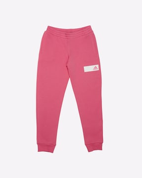 Red adidas sale pants girls