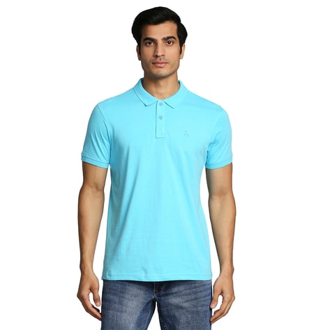 Parx Solid Regular Fit Polo T-shirt