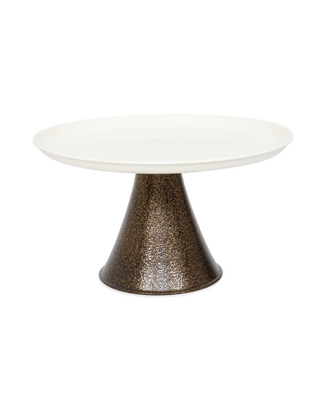 Buy Poorna Mango Wood Dismantlable Cake Stand Online On Zwende