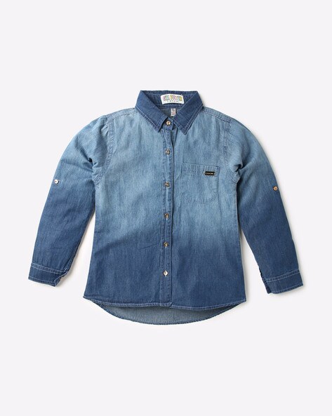 Denim Shirt For Women - Buy Denim Shirt For Women online in India