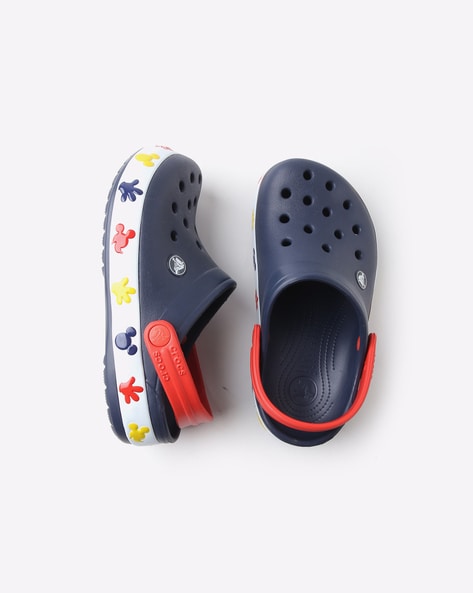 Buy Navy Blue Sandals for Boys by CROCS Online 