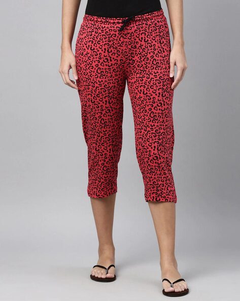 Buy Pink & Blue Trousers & Pants for Women by Kryptic Online