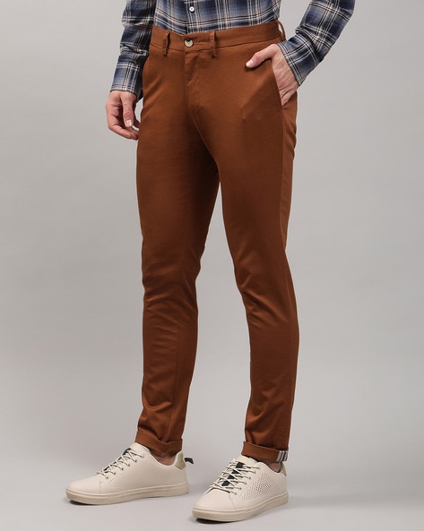 Light brown cotton trousers  Lardini