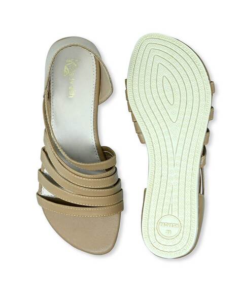 Buy Handmade kolhapuri leather sandals,flats,bohemian sandals,women's  leather shoe,flip flops,slip on shoe,kolhapuri chappal,boho Online at  desertcartINDIA