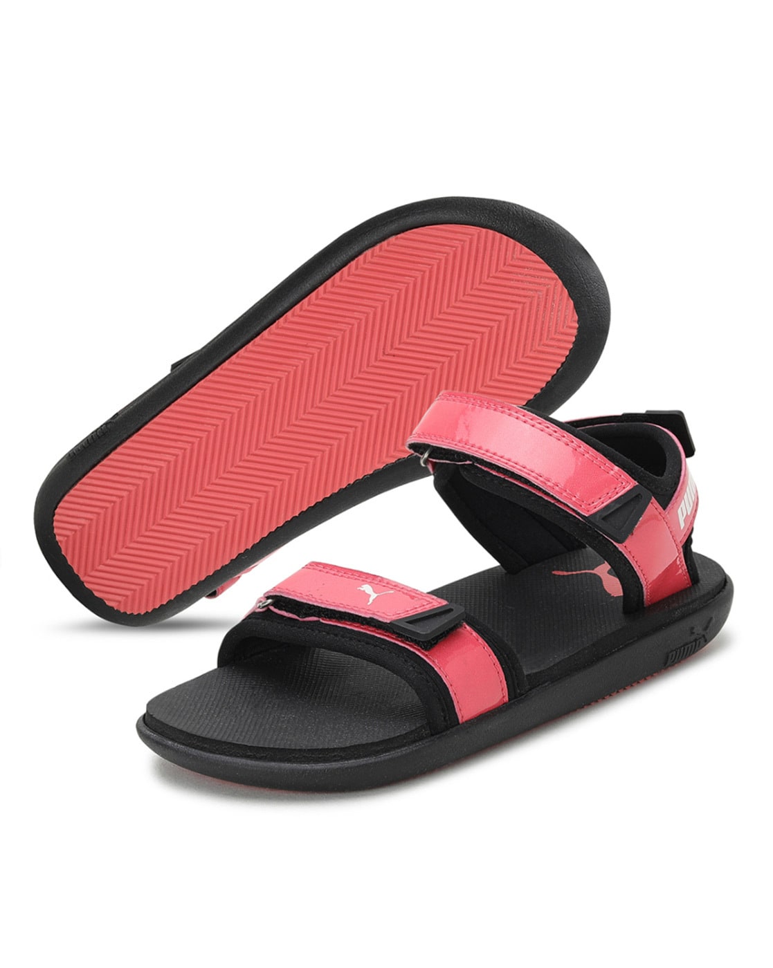 Buy Sparx Women SS-598 Black Peach Floater Sandals (Size - 6) at Amazon.in