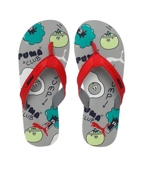 Children's puma hot sale flip flops