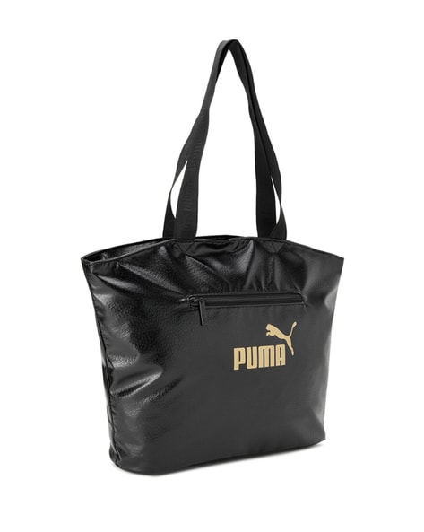 PUMA Evercat Women's Candidate Duffel Gym Bag W Logo Black & Pink Excellent  | eBay