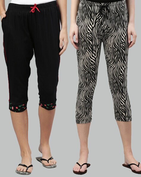 Women's loose fit on sale capris