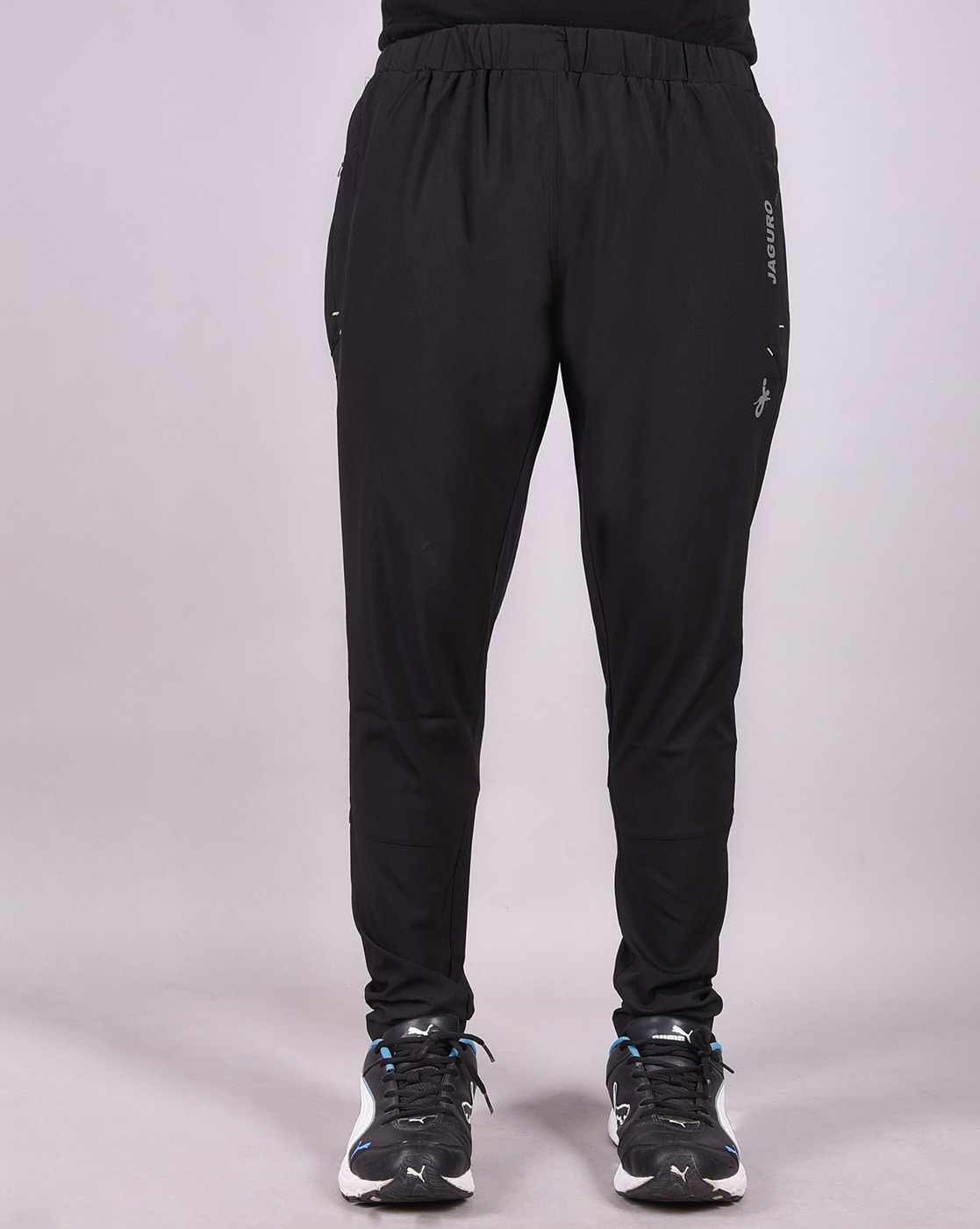 Men Striped Full Length Track Pant