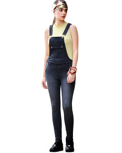Buy CANDY CRUSH PINK DUNGAREES for Women Online in India