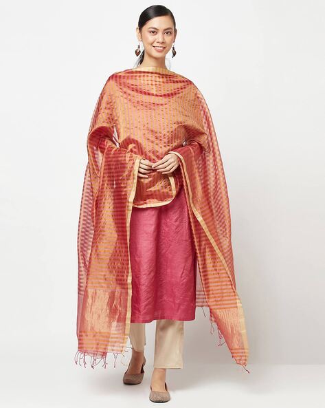 Stripes Dupatta Price in India