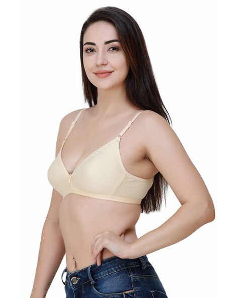 COLLEGE GIRL Backless Women T-Shirt Non Padded Bra - Buy COLLEGE GIRL  Backless Women T-Shirt Non Padded Bra Online at Best Prices in India