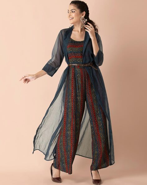 Buy Jumpsuit With Shrug Party Wear for Women Online from India's Luxury  Designers 2023