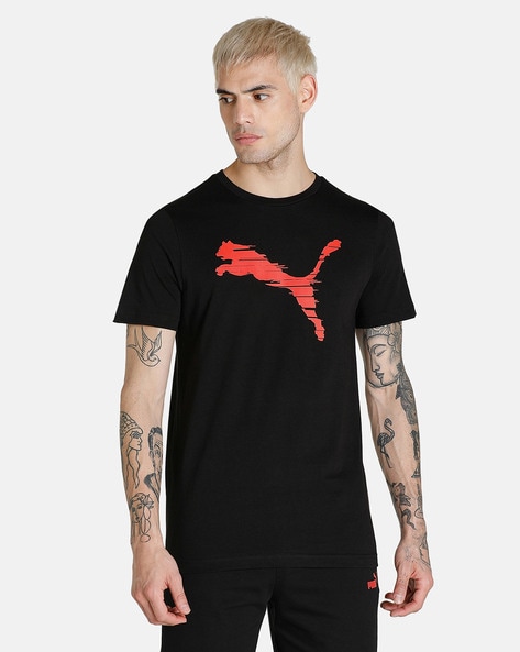 Puma cat t on sale shirt