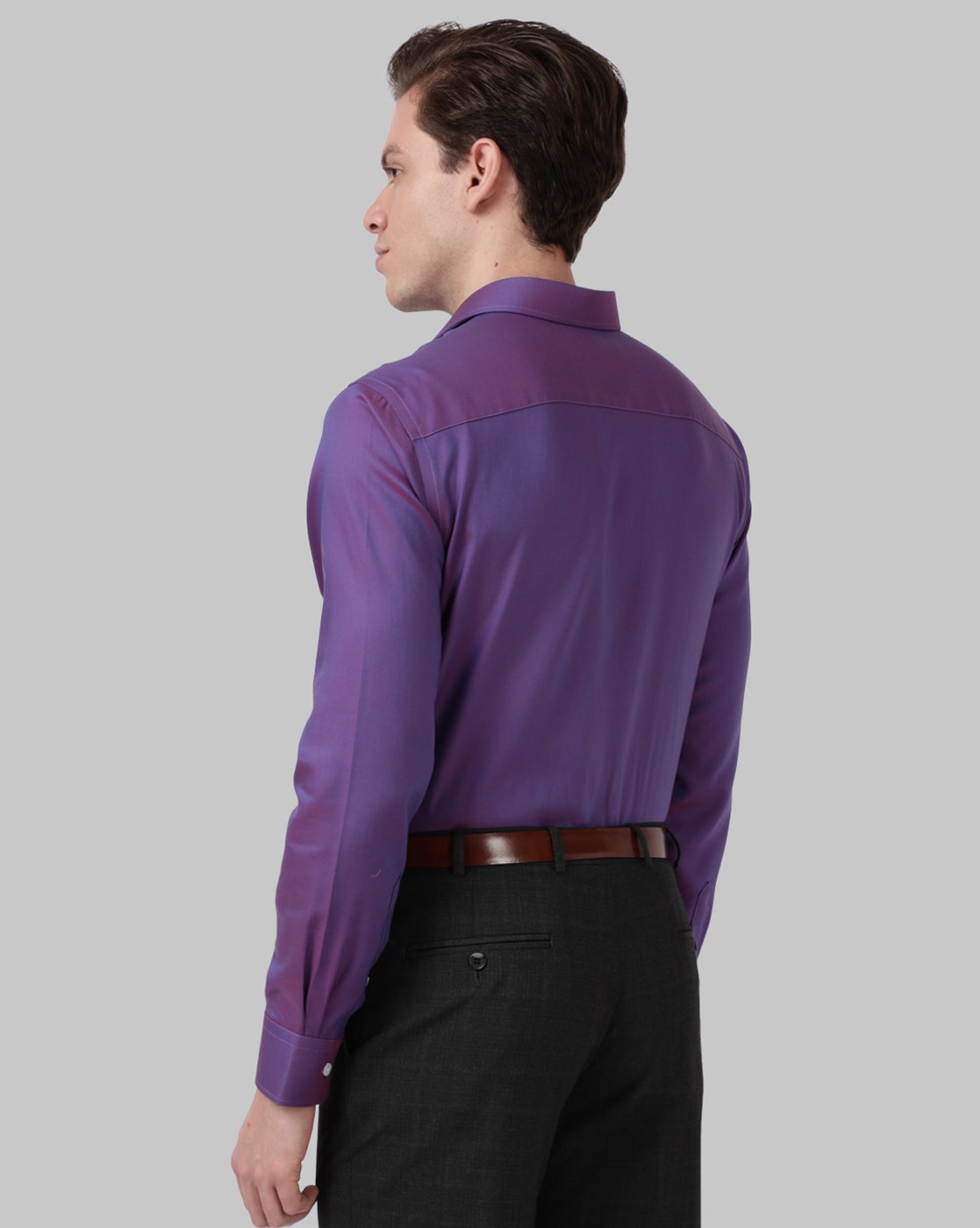 Mens purple best sale dress shirt outfit