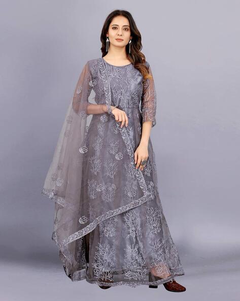 Grey gown online sale