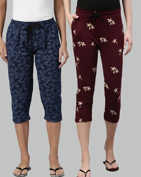Buy GA COMMUNICATIONS Womens Ladies Elasticated 3/4 Shorts Cropped Trousers  Pocket Cotton Summer Pants Online at desertcartINDIA