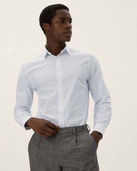 men's shirts at marks and spencer's