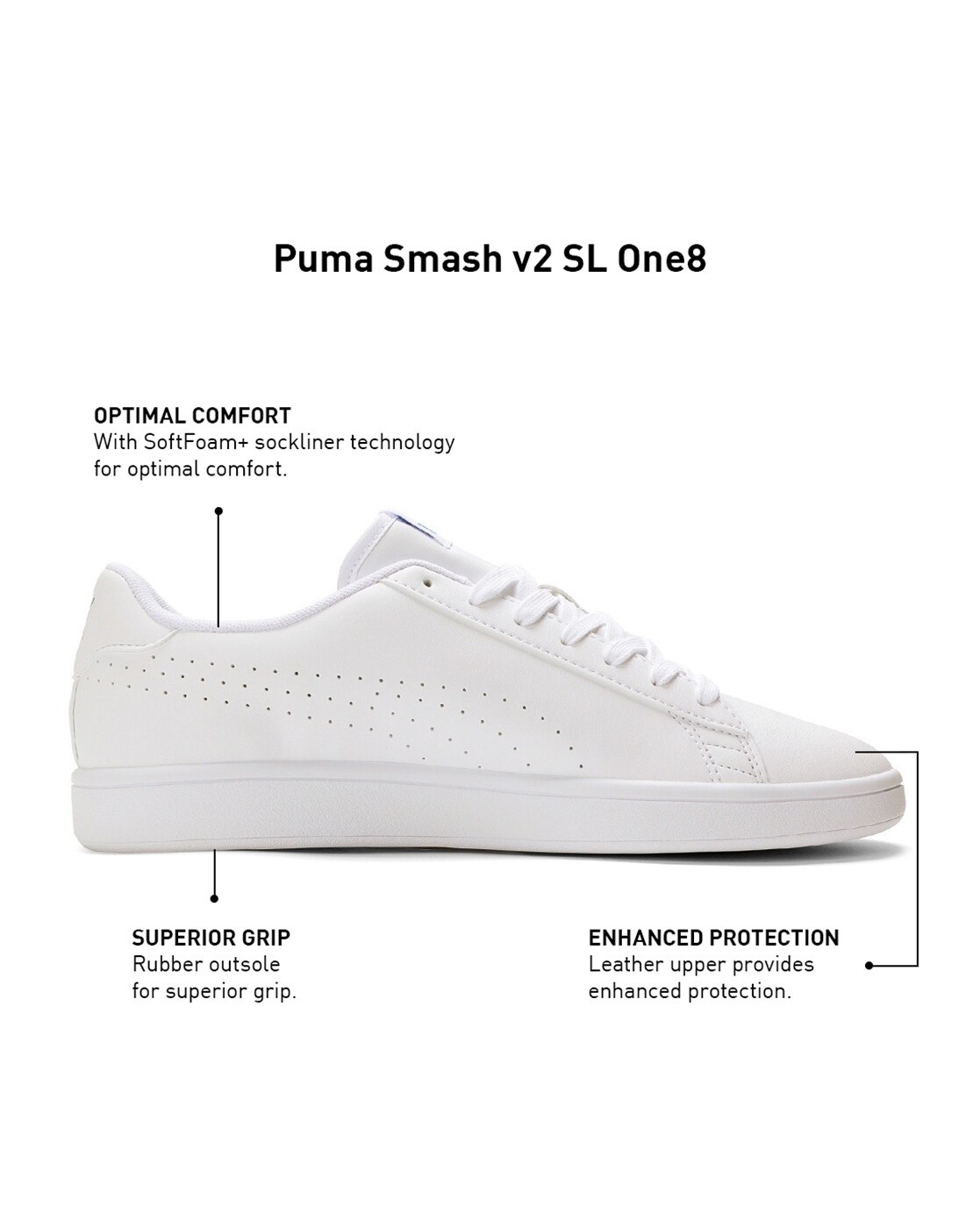 puma smash v2 sl one8