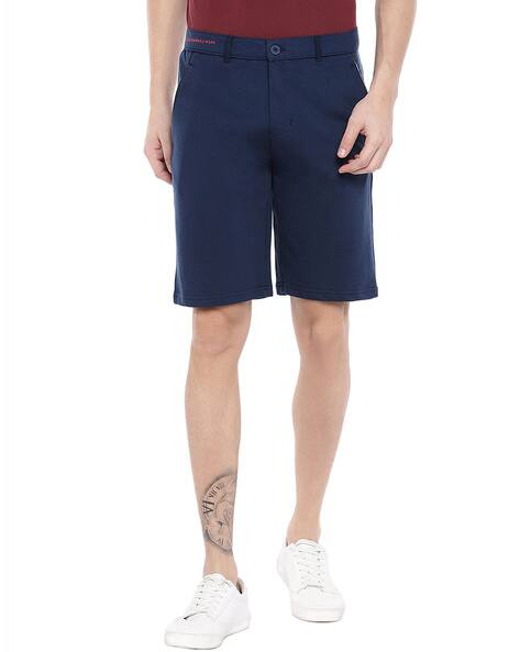 Buy Navy Shorts for Men by SWEET DREAMS 
