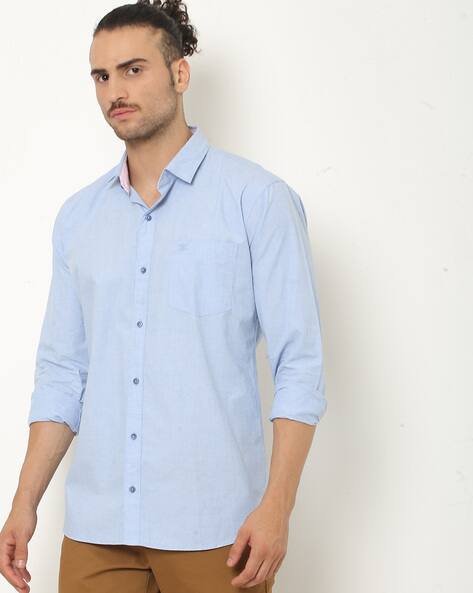 Buy Blue Shirts for Men by DUKE Online 