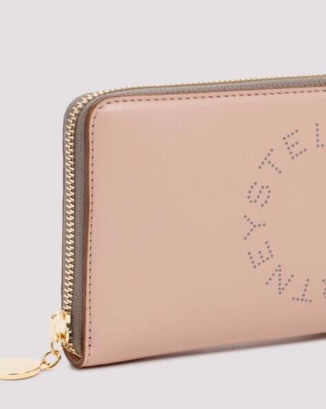 長財布 STELLA MCCARTNEY   Wallets Women Eco Leather Pink/Blush Glam-Aholic Lifestyle Pebble Jumbo Wallet Hot Pink - Vegan