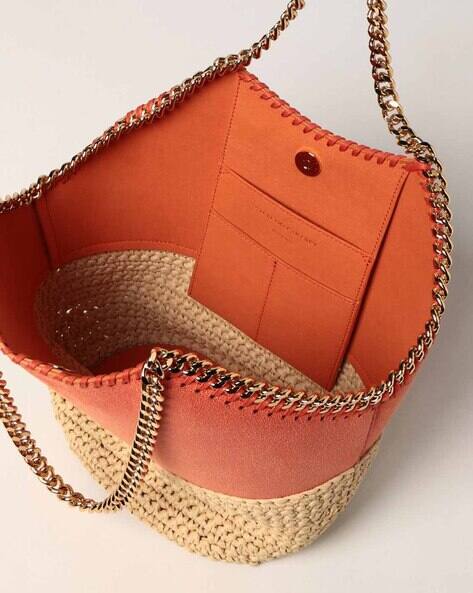 Orange Stella Mccartney Travel Bag Buy Stella Mccartney