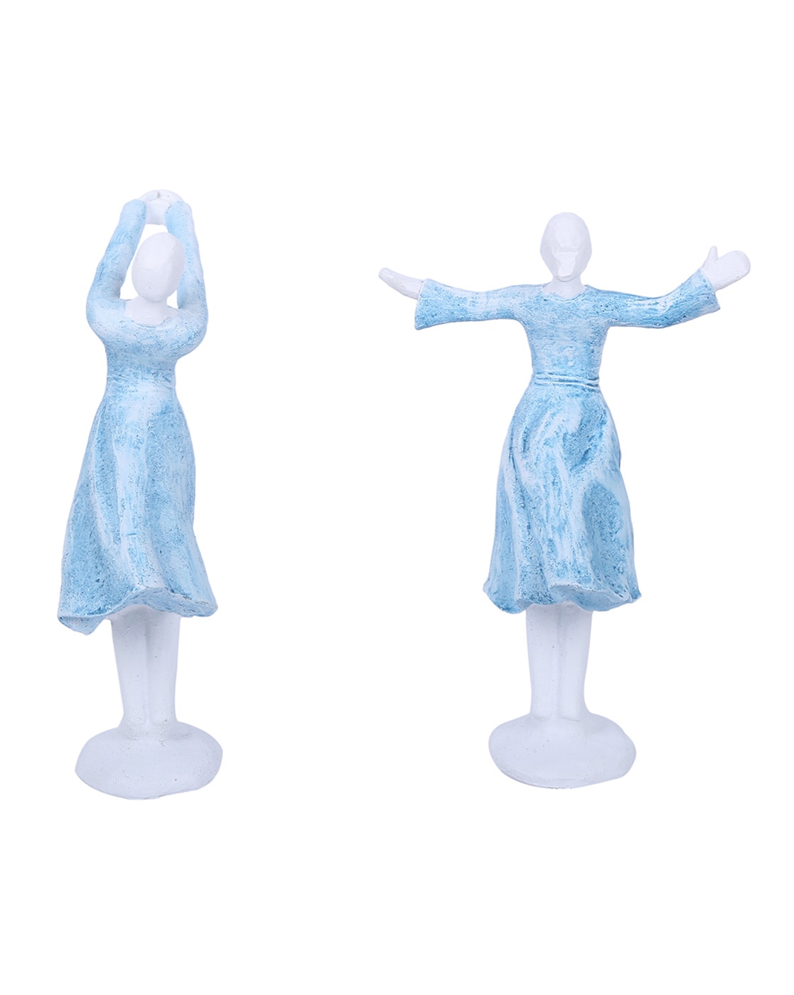 Evelyn Yoga Figurines (Blue) – House of Objects