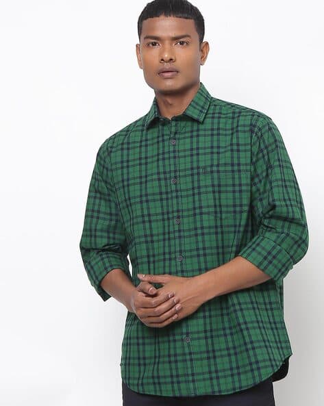 different types of check shirts