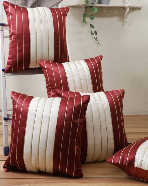 Striped clearance cushion covers