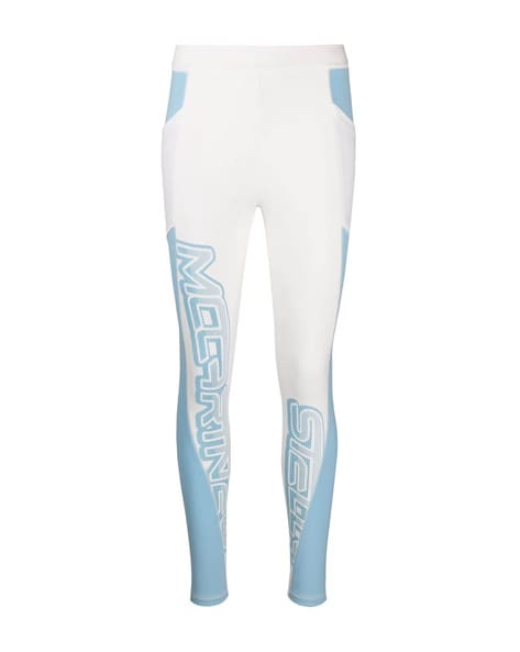 Logo Stretch Nylon Leggings