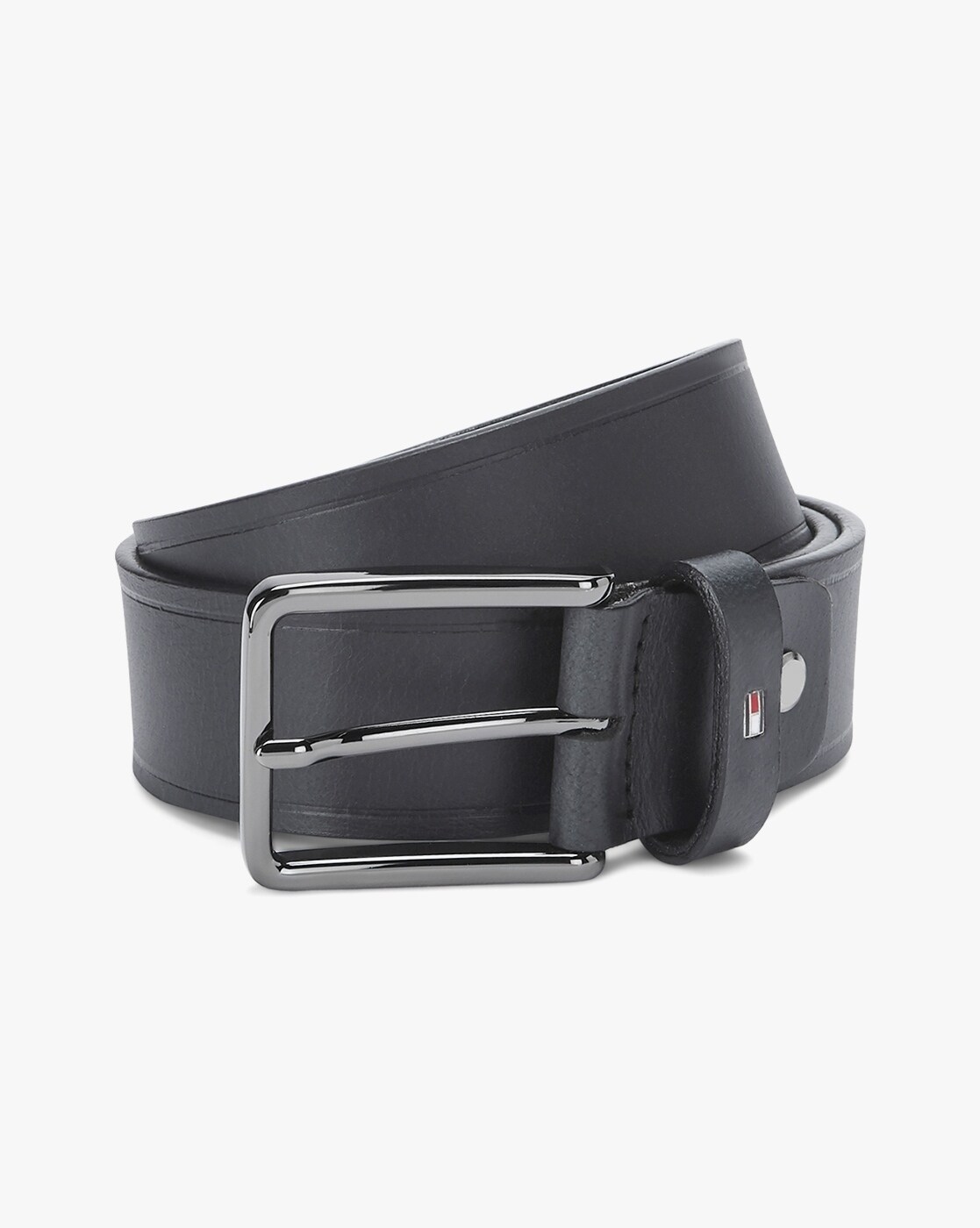 mens black tommy hilfiger belt