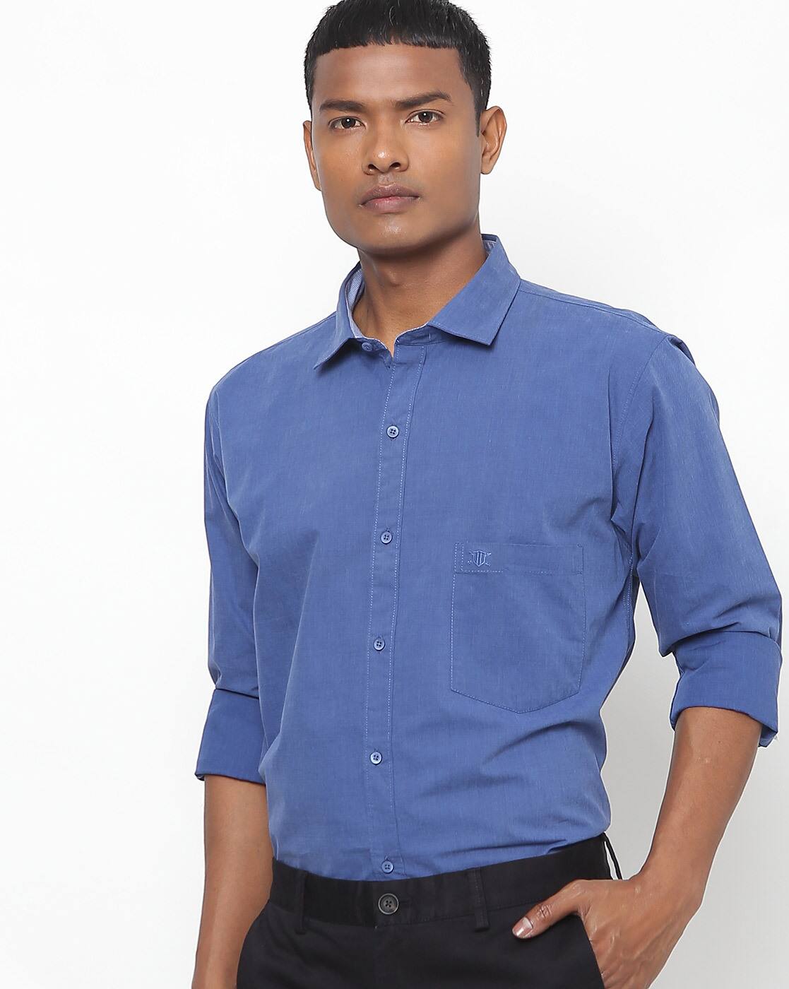 Buy Blue Shirts for Men by DUKE Online 