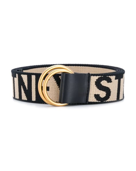 Stella McCartney Eco Monogram Woven Logo Belt in Brown and Black Size S NWOT Belts main image 3