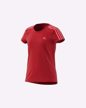 adidas kids Striped Round-Neck T-shirt-picture-43