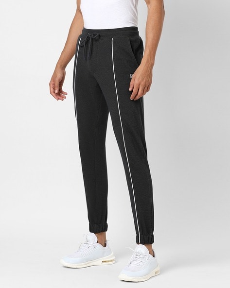 Men Straight Track Pant with Side Pockets