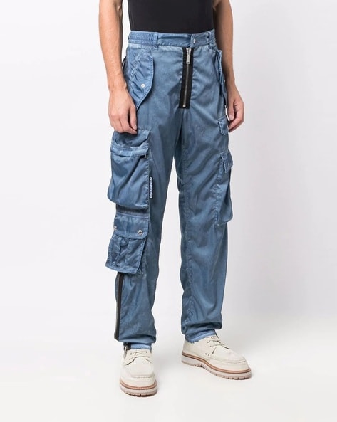 frehsky cargo pants for men men's pants men's autumn&winter solid color  casual overalls with lace-up sports trousers army green - Walmart.com