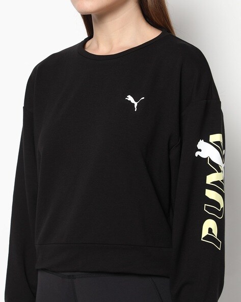 ladies puma sweatshirt