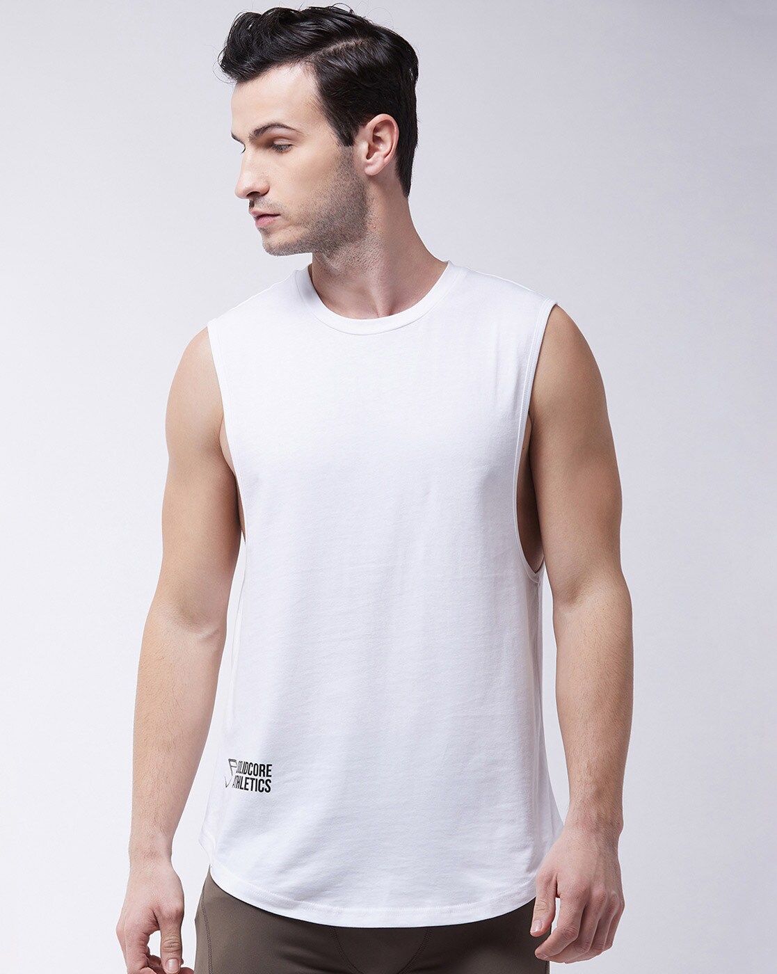 hush slim fit crew tee