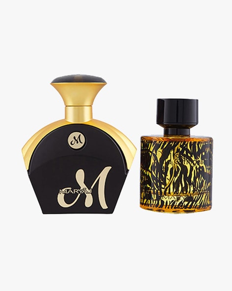 M For Her Eau De Parfum Fruity Floral Perfume 90 ml For Women Wild Stripes Eau De Parfum Aromatic Oriental Perfume 100 ml For Men 2 Parfum Testers