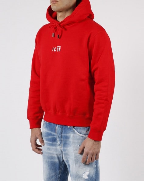 Cool red hoodies sale