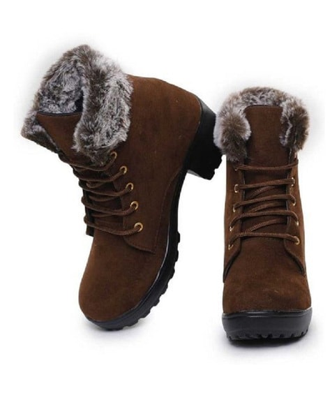 suede brown boots ladies