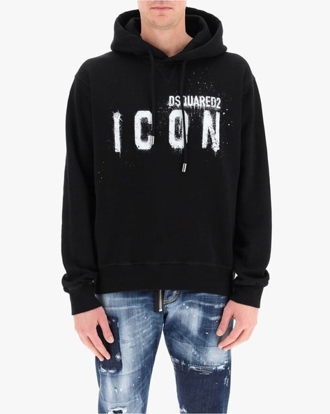 Hoodie MINI ICON - Black– C1RCA FOOTWEAR