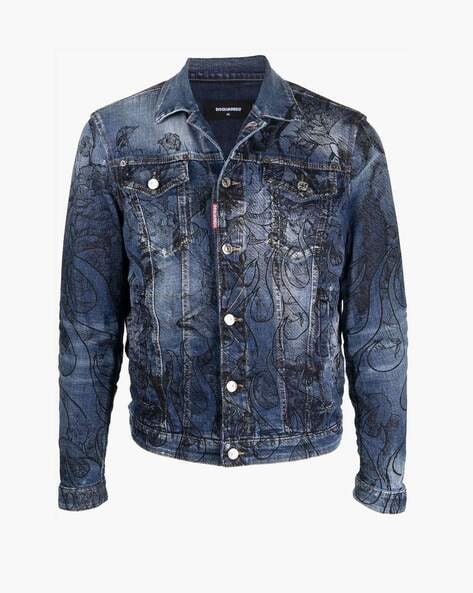 Jacket Dsquared2 Blue size M International in Denim - Jeans - 32222260