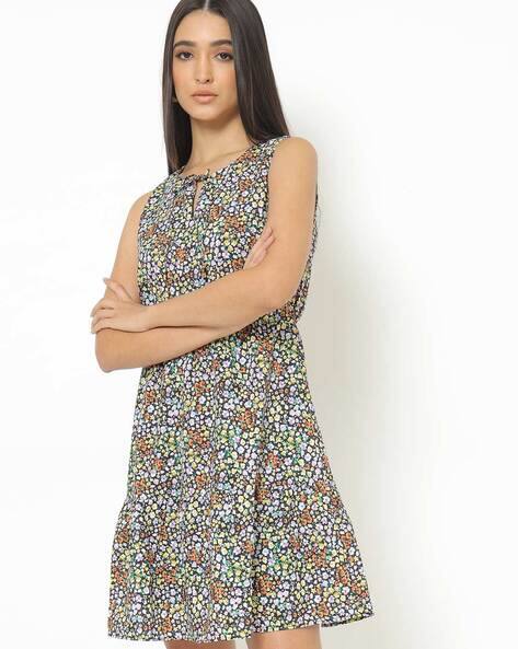 ISCENERY BY VERO MODA VMI Flita Floral Print Fit & Flare Dress